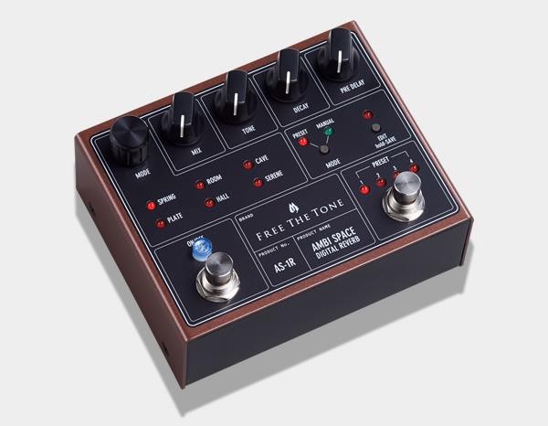 ギター FREE THE TONE AMBI SPACE AS-1R Free The Tone AS-1R Ambi Space Digital Reverb Pedal - Andertons